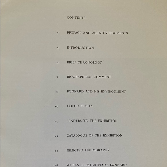 Bonnard and His Environment by SOBY - Pierre Bonnard - Vintage Bonnard Art Book - Picture 10 of 12